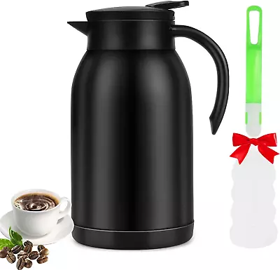 40Oz Thermal Coffee Carafe Stainless Steel Insulated Vacuum Thermos Coffee Cara • $22.40