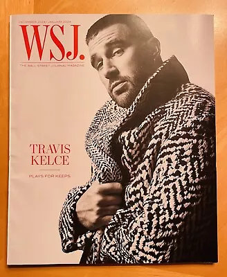 Wall Street Journal WSJ Magazine Travis Kelce Kansas Chiefs Dec 2023 /Jan Swift • $74.95