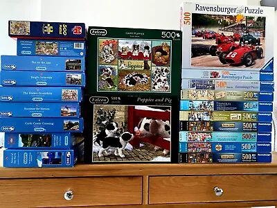 500 636 Piece Jigsaw Puzzles Gibsons Ravensburger • £5