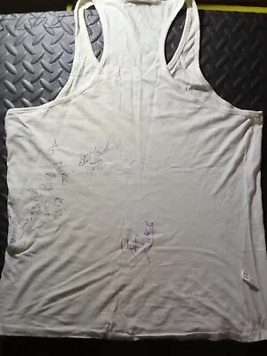 Wasp Original Johnny Rod Stage Worn Vest Unwashed And Signed X4 W.a.s.p. V Rare • £59.99