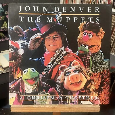 John Denver And The Muppets – A Christmas Together 1979 LP AFL1-3451. VG • $10