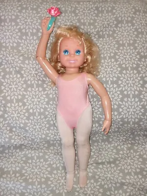 Vintage 1989 Tyco My Pretty Ballerina 17in Doll(works) • $15.99