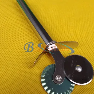 £6.46 • Buy 1PCS Brand NEW 316 Stainless Steel Wheel & Pizza Pastry Pasta Dough Fluted Wheel