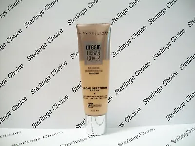 Maybelline Dream Urban Cover Full Coverage Makeup #130 Buff Beige • $6.99
