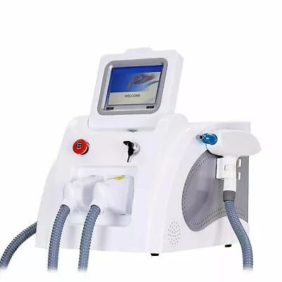 Pro 2IN1 Picosecond ND Yag Laser Tattoo Removal Machine Q Switch Skin Whitening • £1256