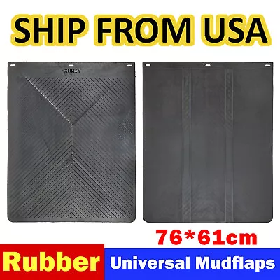 $44.99 • Buy US 30 X24  2pcs Thick RUBBER Heavy Duty Mud Flaps Semi Truck Trailer MudGuards
