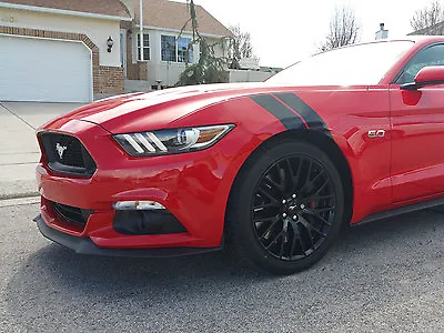 2017 Ford Mustang 4  Fender Hash Stripes Decals Graphics Vinyl Fits All 15-17 • $12.95