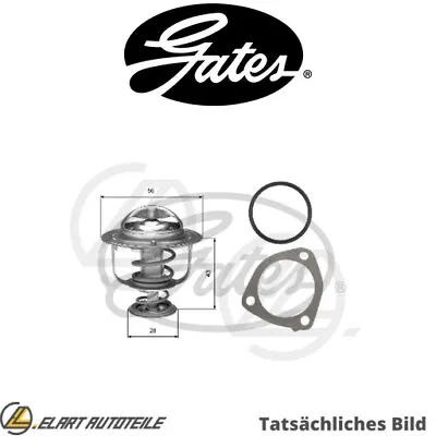 Thermostat Coolant For Mitsubishi Nissan Pajero Ii V3w 4m41 4g15 4g13 Gates • $47.85