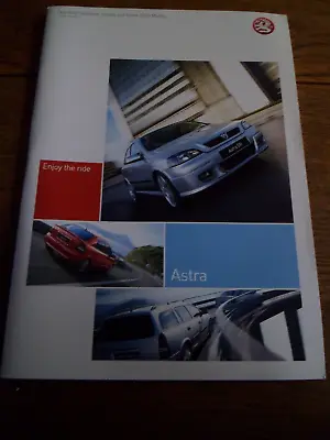 Vauxhall Astra Brochure 2003 Ed2 • $4.97