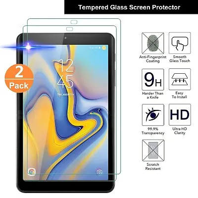 £5.89 • Buy 2 PACK For Samsung Galaxy Tab A 10.5” (2018) Tempered Glass Screen Protector