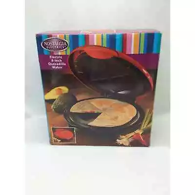 Nostalgia EQM-200 Red Quesadilla Maker • £20.27