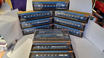 Hornby R30077 Midland Class 43 HST Blue Pullman + 9 MK3 Coaches • £925