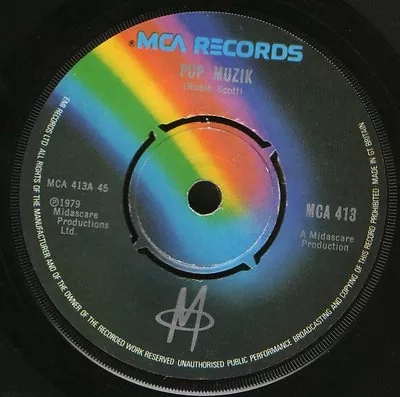 M Pop Muzik/m Factor MCA 413 Uk Mca 1979 7  WS EX/ • £6.99