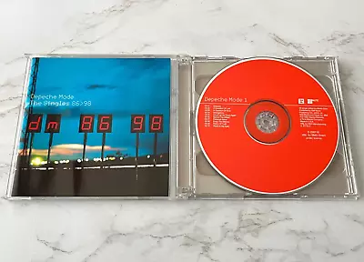 Depeche Mode The Singles 86 98 2 CD ORIGINAL 1998 Mute 947110-2 Dave Gahan Home • $13.99