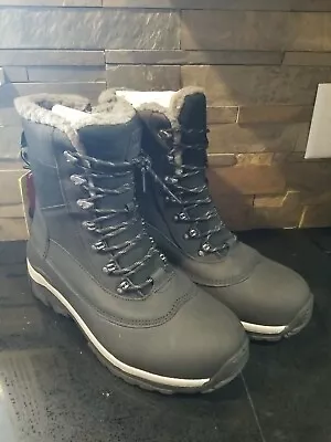 Men's  Waterproof Winter Boots - All In Motion Size 13 Black • $20