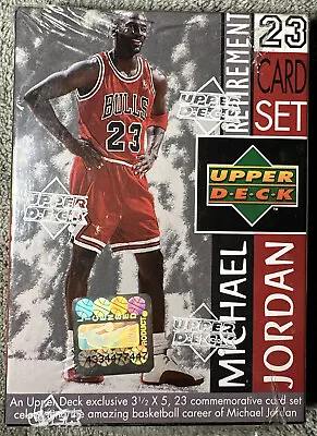 Michael Jordan Upper Deck Retirement Card Set January 13 1999 • $75