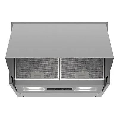 Bosch DEM66AC00B Integrated Cooker Hood 60cm Built In Extractor Fan Silver • £215.99