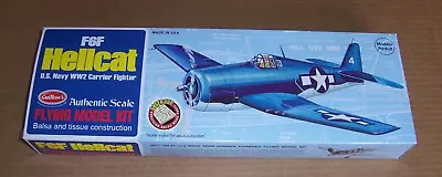 Guillow's Authentic Scale Flying Model Kit  F6F  Hellcat   Laser Cut  U.S. Navy • $7.99