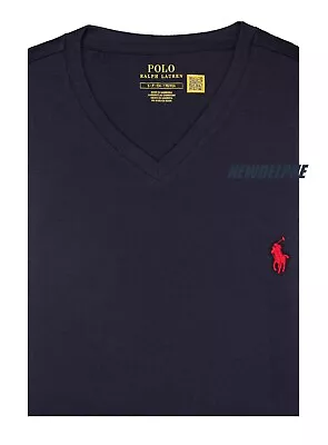 $39.50 • Buy NWT Polo Ralph Lauren Men Classic Fit Pony V-Neck T-Shirt Tee MSRP $55.00