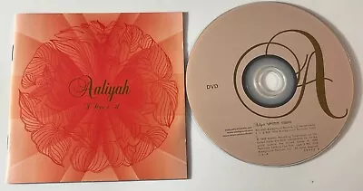 Aaliyah - I Care 4 U (DVD 2002 Includes Audio CD) • $5.99