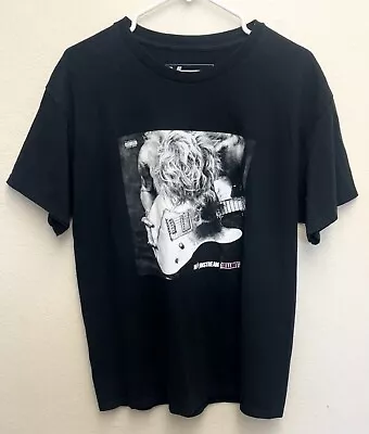 Machine Gun Kelly Telecaster Guitar Mainstream Sellout Black T-Shirt Size L EUC • $22