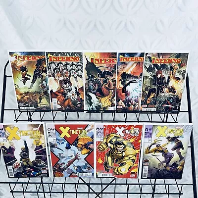 Secret Wars Inferno 1-5 & X-tinction Agenda 1-4 Crossover Lot 2015 X-men • $39.99