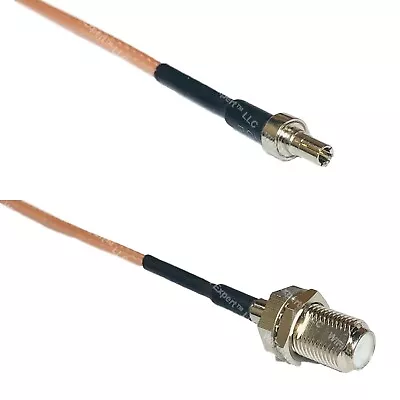 RG316 CRC9 Male To F FEMALE RF Cable Rapid-SHIP LOT • $11.24