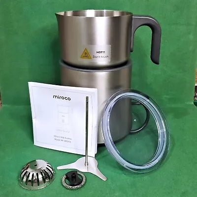 Miroco Milk Frother Detachable NEW 4 In 1 Automatic Stainless Steel Milk Steamer • $19.95