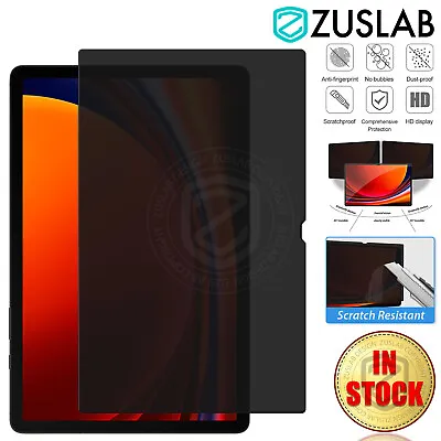 For Samsung Galaxy Tab S9 S8 S7 Ultra FE Plus Privacy Glass Screen Protector • $32.95