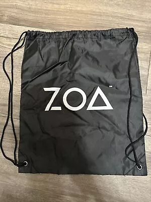 ZOA Energy Drink Cinch Drawstring Backpack Bag Carry-on Athletic Gym Bag • $9.99