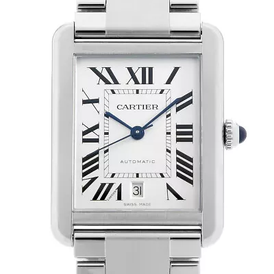 Cartier Tank Solo XL W5200028 Second Hand Mens • $3042