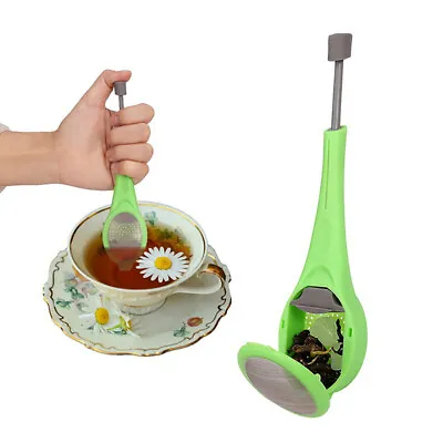 Easy Use Total Tea Infuser Strainer Bag Loose Leaf Steeper Press Tea Filtter • $5.17
