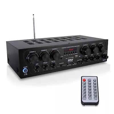 Pyle Bluetooth Home Audio 750 Watt 6 Channel Amplifier Stereo Receiver (Used) • $85.21