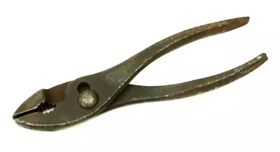 Ford 6-1/2  Slip Joint Pliers Screwdriver Handle Script Logo Vintage • $15