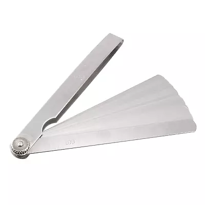 Uxcell 0.02 To 1Mm Thickness Gap Metric Filler Feeler Gauge 6  Long • $20.01