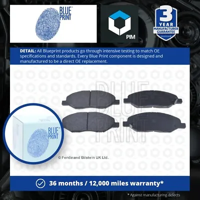 Brake Pads Set Fits NISSAN CUBE Z11 1.4 Front 03 To 08 CR14DE Blue Print Quality • £24.94