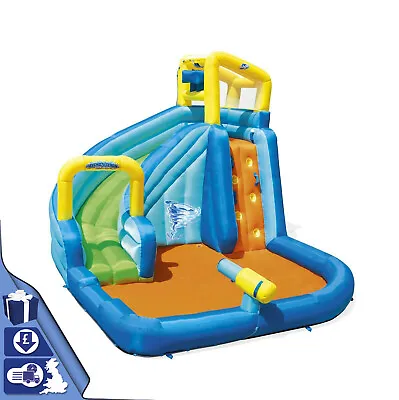 Bestway H2OGO Inflatable Mega Kids Water Slide Bouncy Castle Water Gun Pool Park • $3755.53