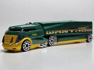 Cab Forward Truck Wart Hog Hauler 2003 Hot Wheels Pavement Pounders Toy #47183 • $8.29