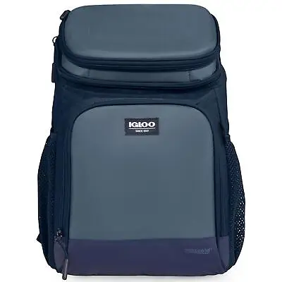 Igloo Maxcold Cool Bag Hard Top Recycled Camping Hiking Sport Backpack Cooler • £59.95