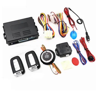 Keyless Entry Car Engine Ignition Button Start Security Alarm System Remote Stop • $62.90