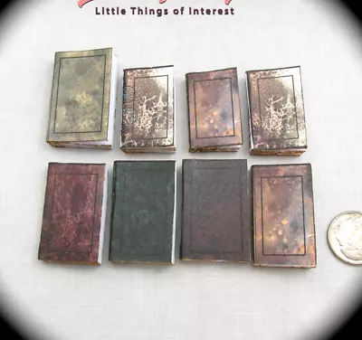 1:6 Scale ANCIENT TEXT Books Set Of 8 Miniature Prop Faux Books Phicen Barbie • $18