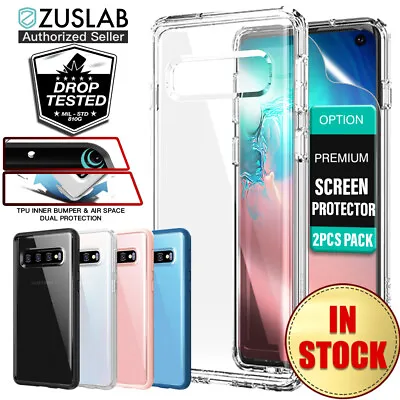 For Samsung Galaxy S10 Plus S10e Case ZUSLAB Fusion Clear Shockproof Cover • $11.95