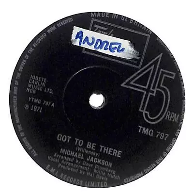 Michael Jackson Got To Be There UK 7  Vinyl Record 1972 TMG797 Tamla Motown EX- • £3.78