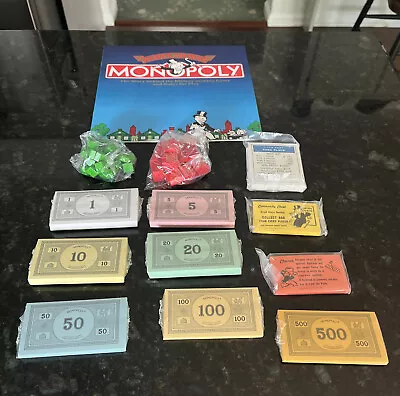 Monopoly 1935 Commemorative Edition New Replacement Pieces Instructions • $7.99