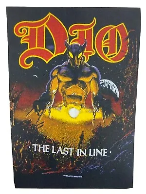 $29.99 • Buy Dio The Last In Line Strange Television Series Jean Jacket Back Sew On Patch.