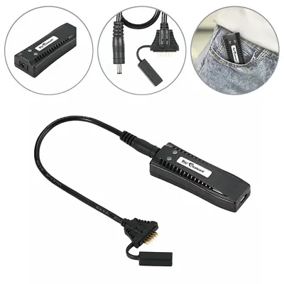 $18.98 • Buy Battery Charger Kit For DJI Spark USB Travel Portable Quick Fast 5V 13A AU