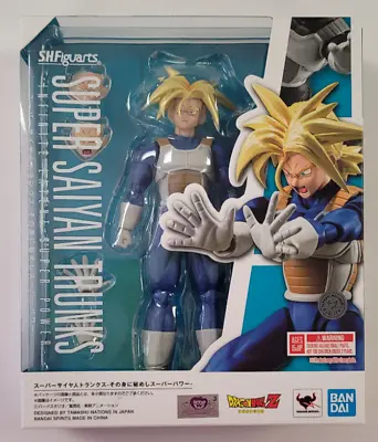 Bandai S.H. Figuarts Super Saiyan TRUNKS Dragonball Z DBZ Figure NEW • $34.99