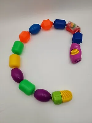 Mix Modern And Vintage Fisher Price Colorful Pop Beads Connectors • $11.87