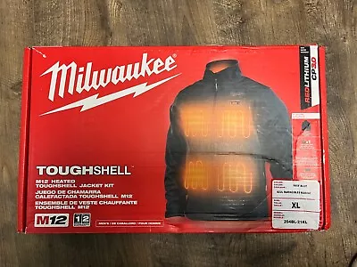 Milwaukee 204BL-21XL M12 Heated TOUGHSHELL Jacket Kit Size XL Blue - New • $107.95