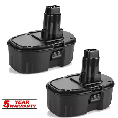 2 Pack 18 Volt XRP Battery For Dewalt DC9096-2 DC9098 DC9099 DC9096 DC9096S NIMH • £37.90